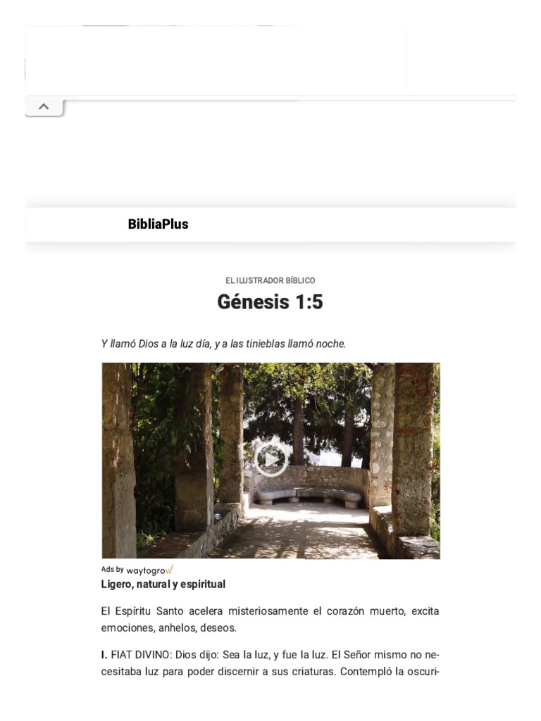 Creación de la Luz en Génesis 1:5 | PDF | Dios | Cristo (título)