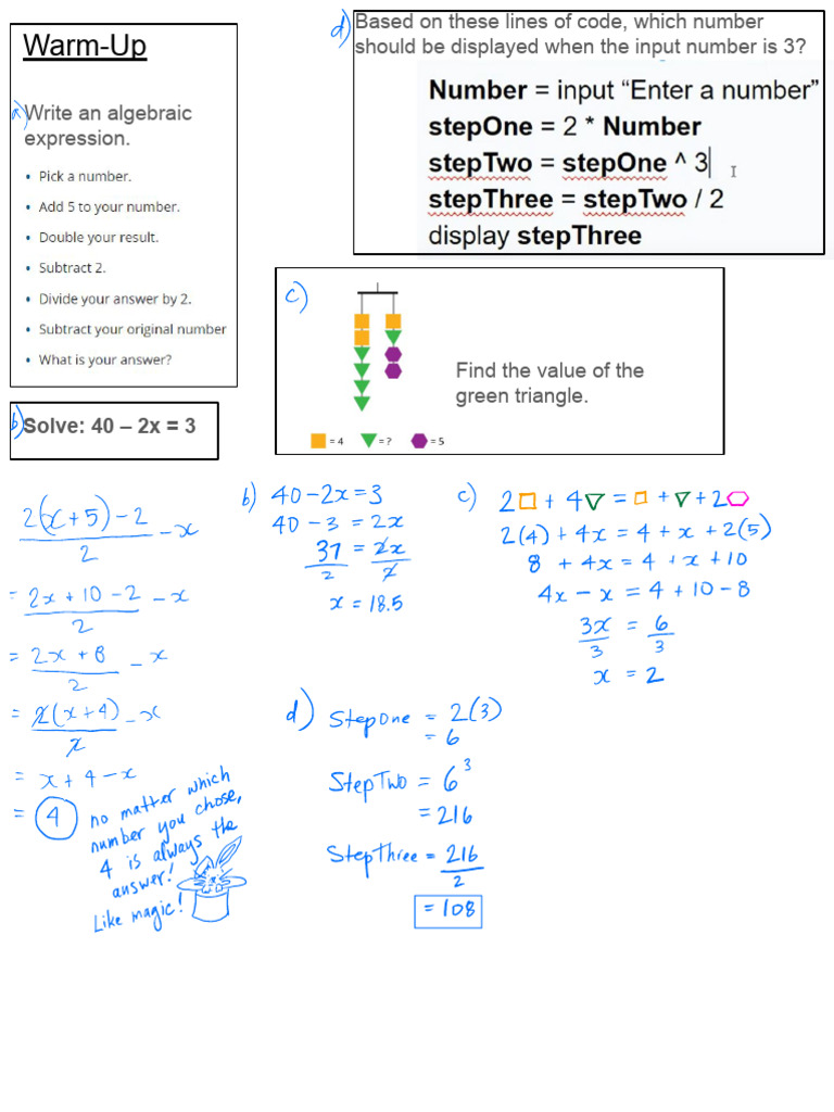 Understanding Exponent Laws and Simplification | PDF | Mathematics ...