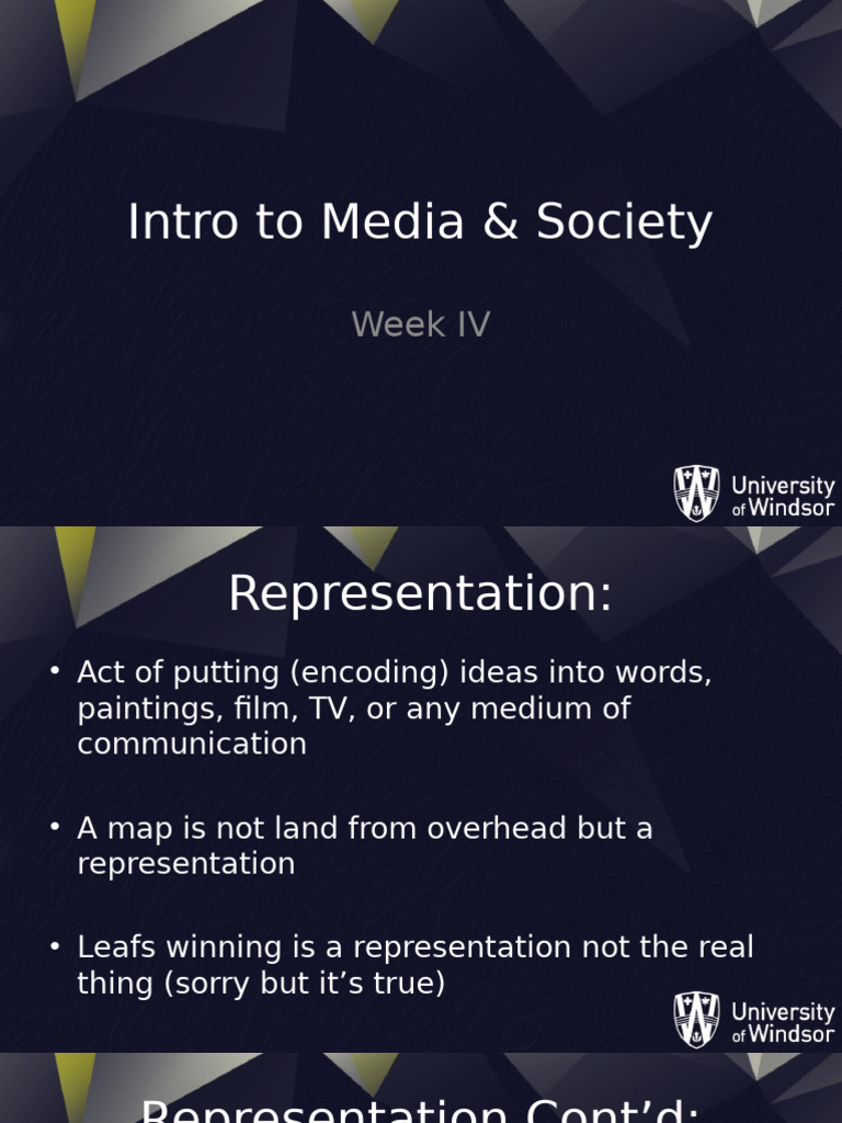 Understanding Media Representation Concepts | PDF | Communication ...