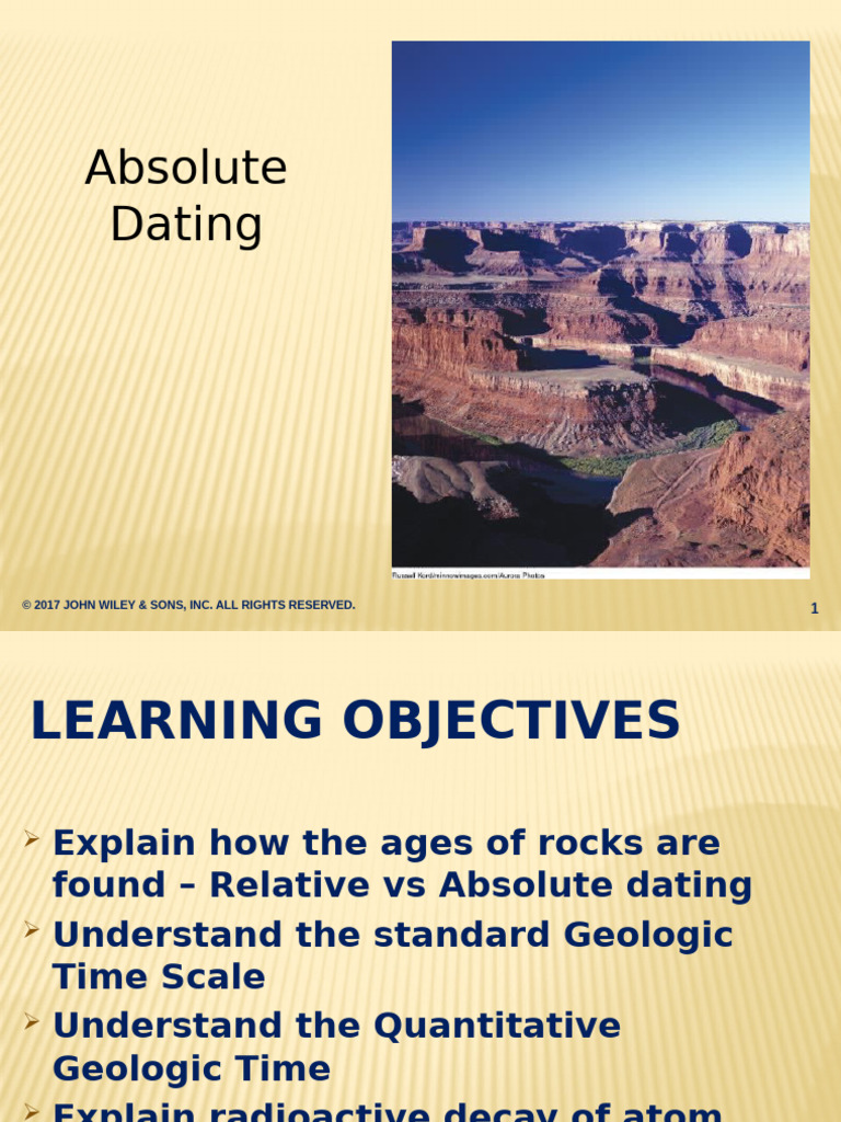 Absolute vs Relative Rock Dating Guide | PDF | Atoms | Proton