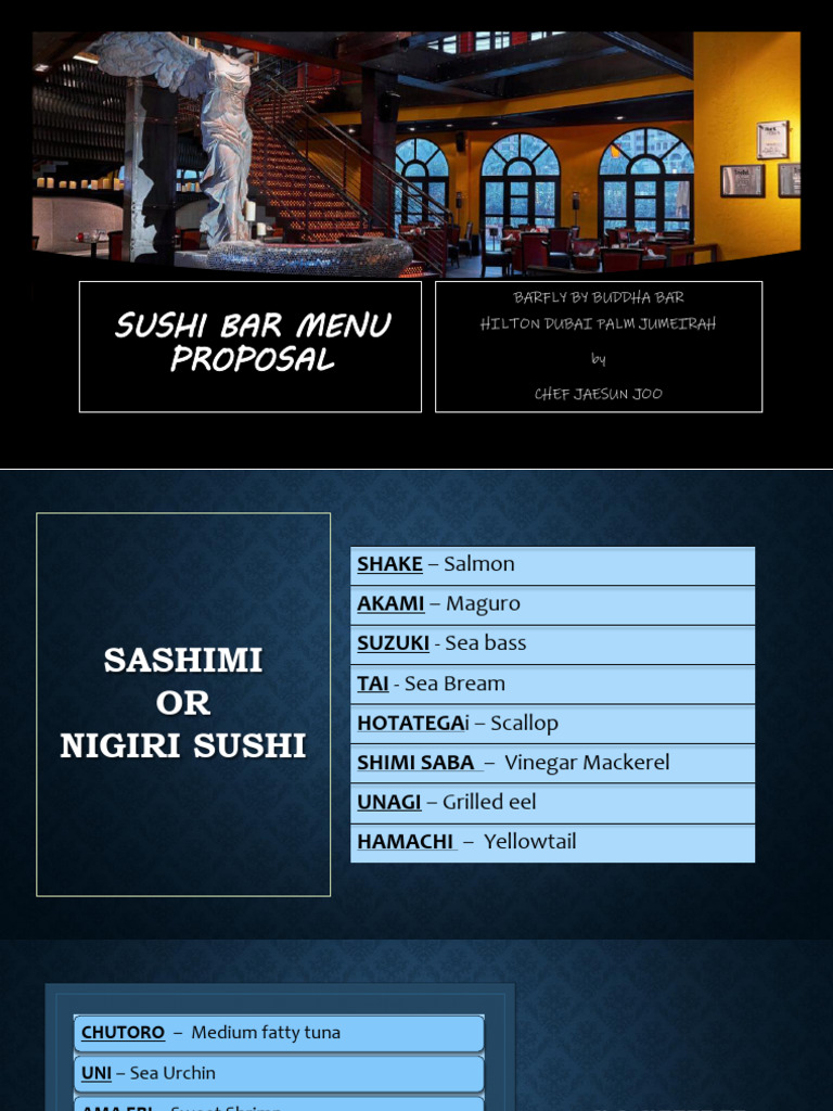Menu Prop PDF | PDF | Sushi | Foods