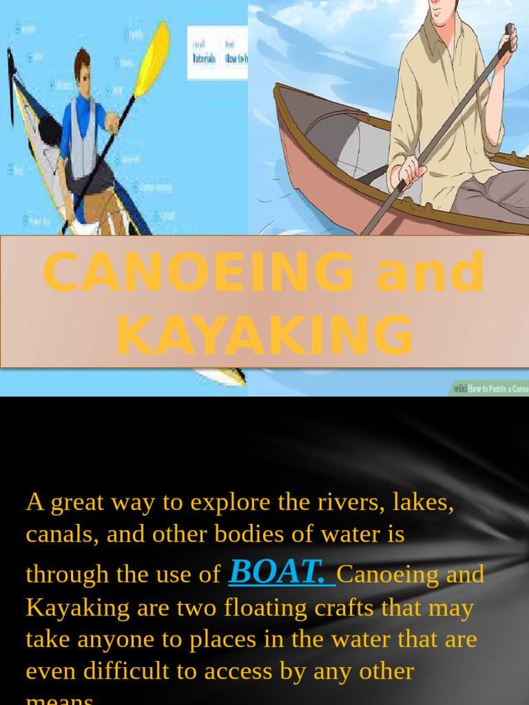 Canoeing and Kayaking Safety Guide | PDF | Canoe | Kayak