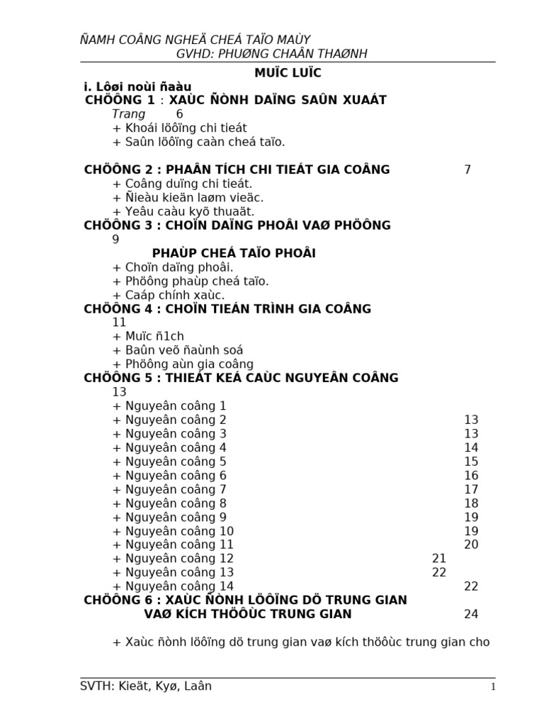 Thuyet Minh | PDF
