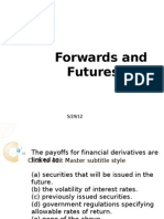 ForwardsFuturesFinancialDerivatives