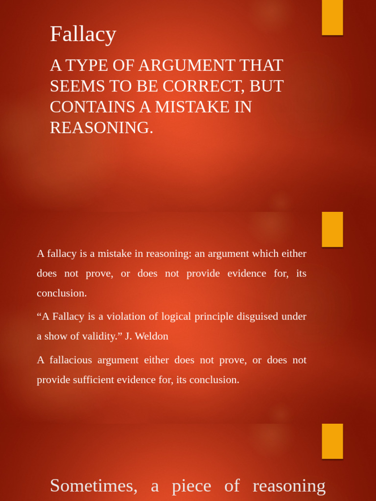 Inbound 963299007533211771 | PDF | Fallacy | Logic