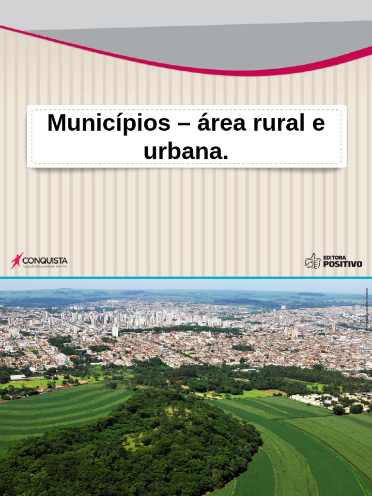 Municípios com Áreas Rurais e Urbanas | PDF