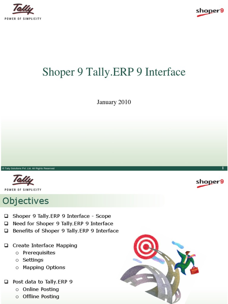 Shoper 9 Tally ERP 9 Interface | PDF | Computers