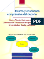 Constructivismo y Enseñanza Comprensiva Del Deporte Onofre Ricardo Contreras