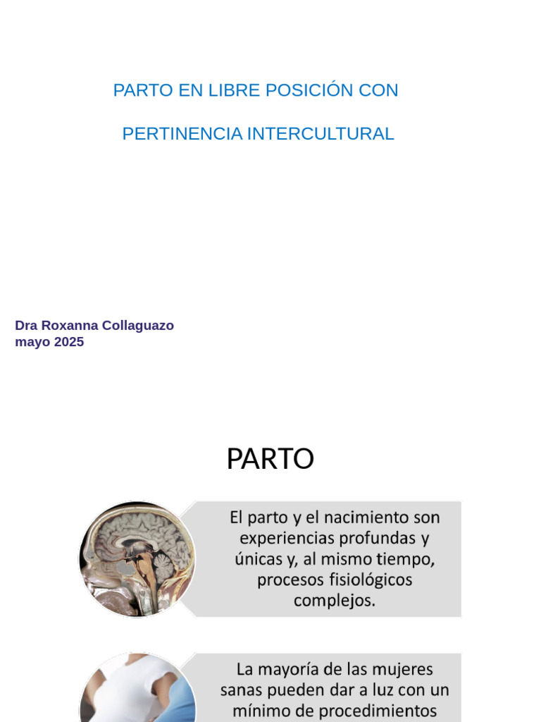 Parto Vertical: Interculturalidad y Resultados | PDF | Parto ...