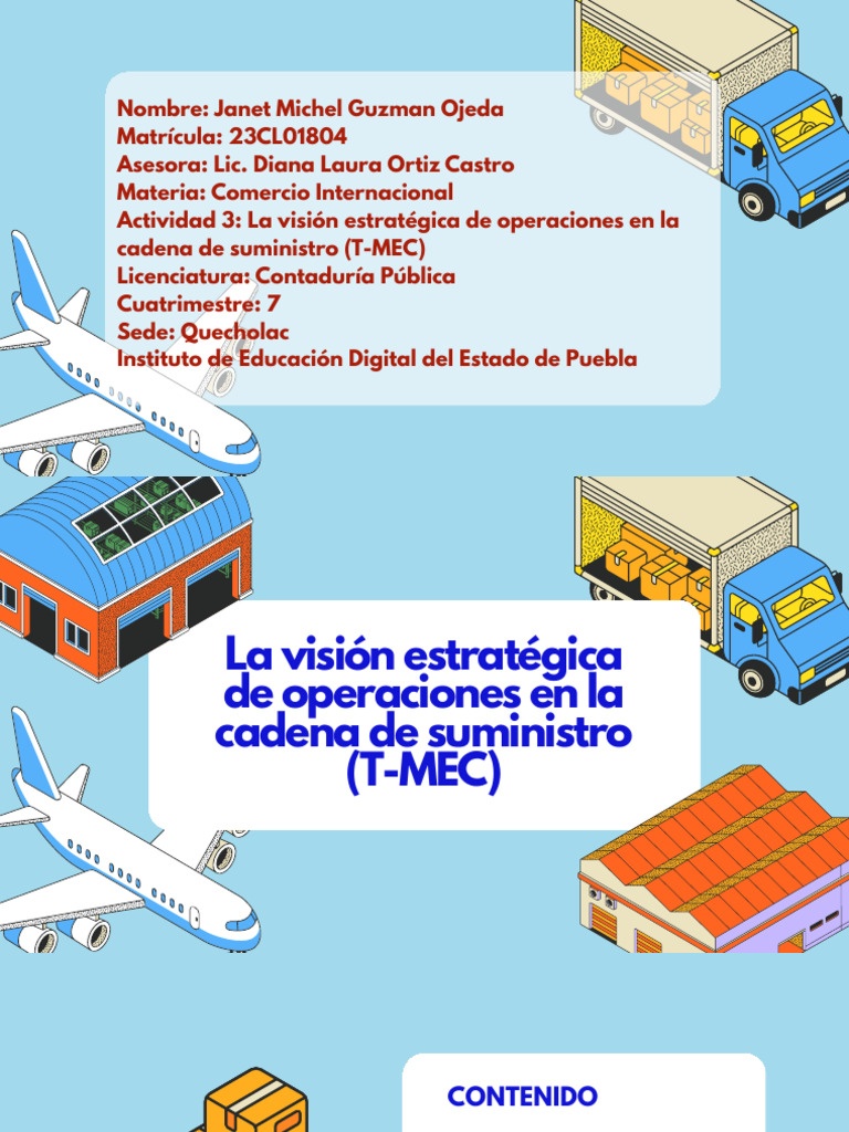 Estrategias en la cadena de suministro T-MEC | PDF | Salario | Logística