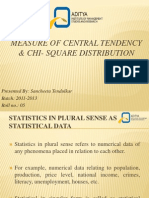 Measure of Central Tendency