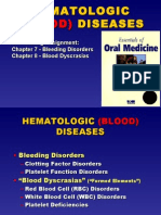 Hematologic (Blood) Diseases