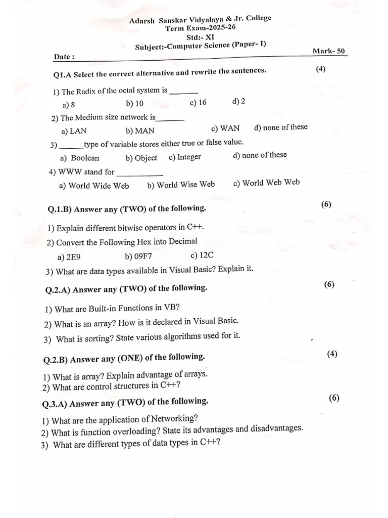 CS 1 | PDF
