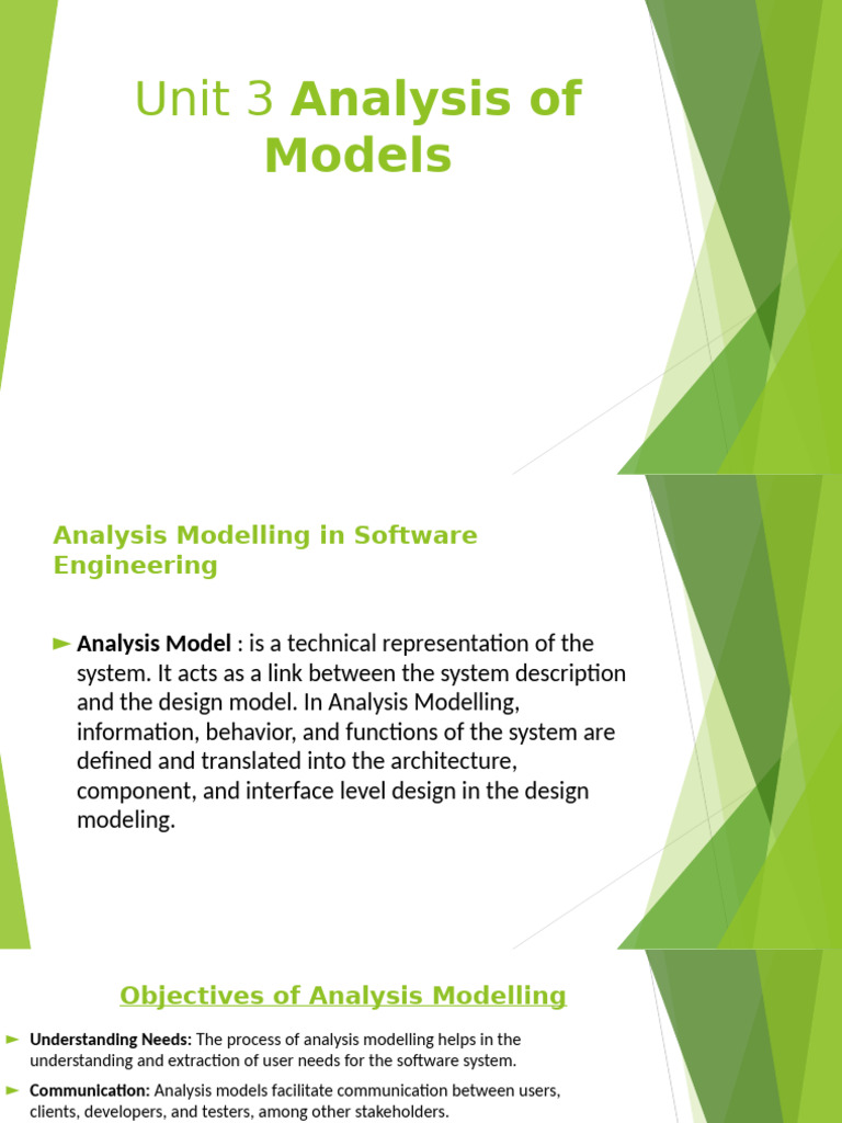 Analysis Modeling in Software Engineering | PDF | Conceptual Model | System