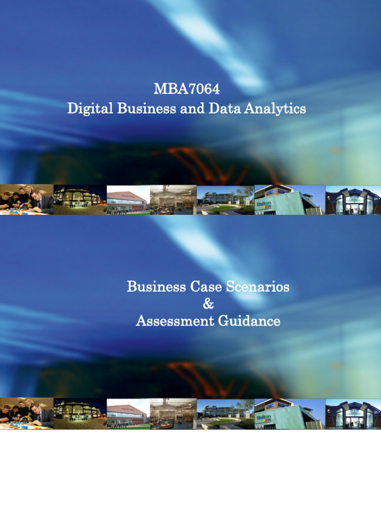 Session 5. Business Case Scenarios and Assessment Brief | PDF ...