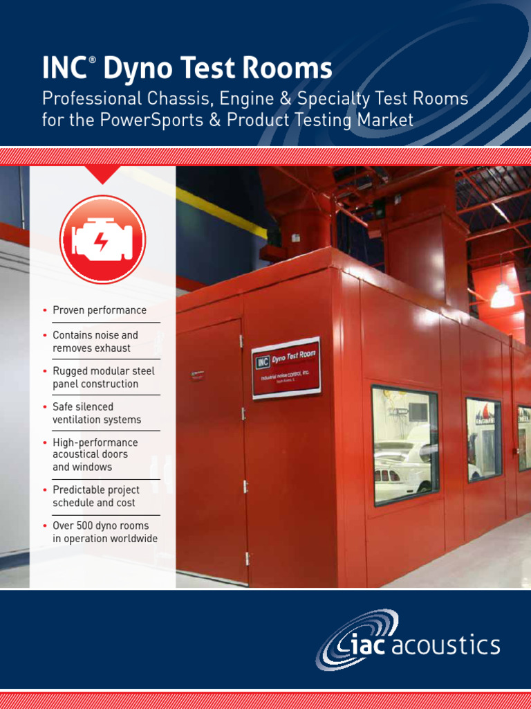 Professional Dyno Test Rooms Solutions | PDF | Duct (Flow ...