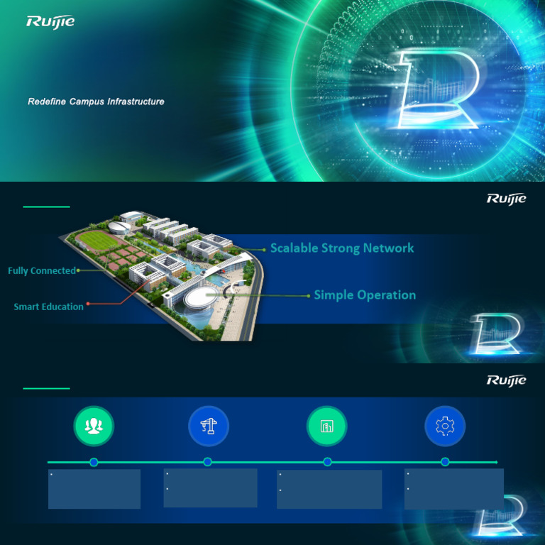 Green Smart Campus Network Solutions | PDF | Network Switch | Computer ...