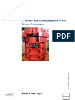 B+V Manual - Power Slip, Hydraulic Op. PS 500 - Rev007 Valid From SN 45561-August 2008