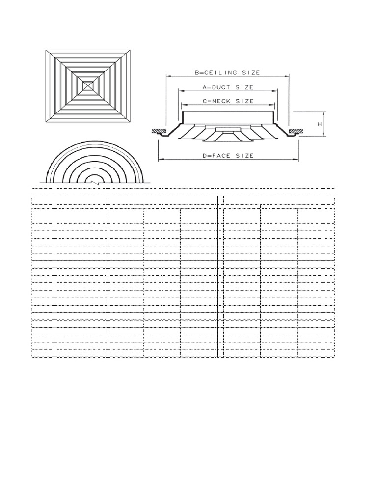 Ceiling Diffuser | PDF
