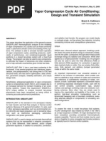 Download Vapour Compression Cycle Air Conditioning Design and Transient Simulation by Sachin Singhal SN95118906 doc pdf