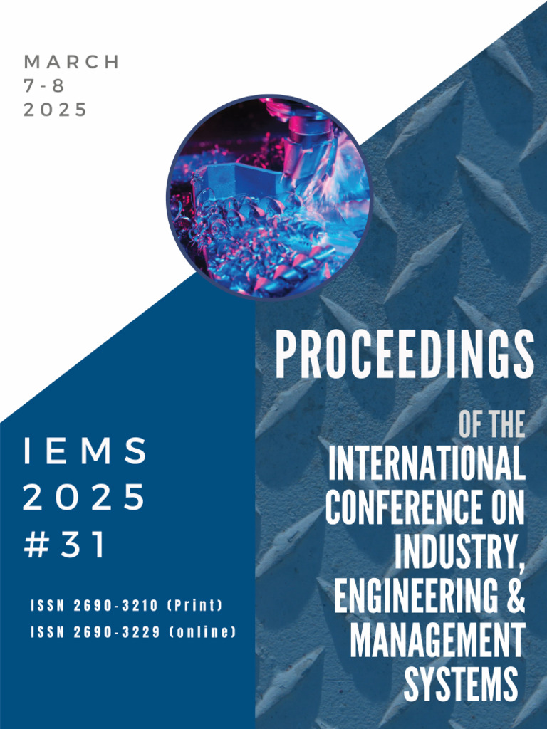2025 IEMS Conference Proceedings | PDF | Poly(Methyl Methacrylate ...