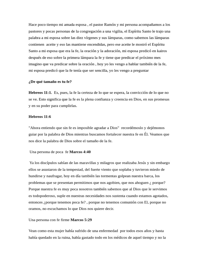Fortaleciendo la Fe en Dios | PDF | Jesús | eucaristía