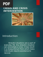 TCI Stress Model of Crisis Overview | PDF | Stress (Biology) | Psychology