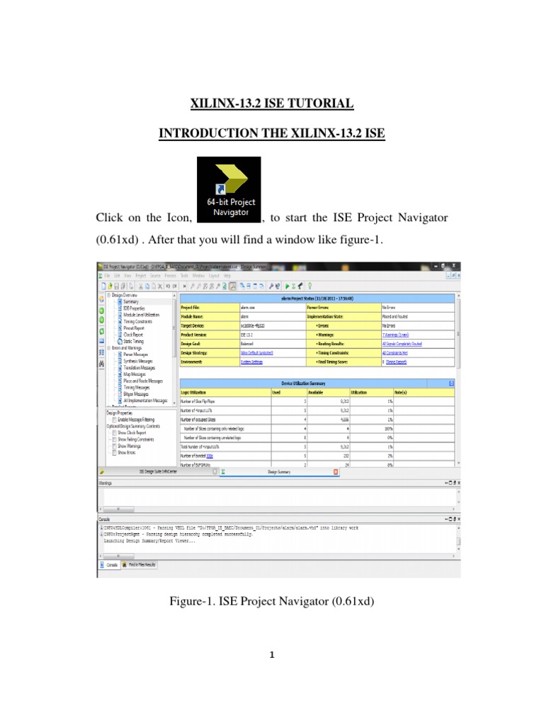 Xilinx 13 2 ise tutorial download free pdf vhdl library computing 