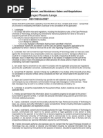 NWU Undertaking Form | PDF