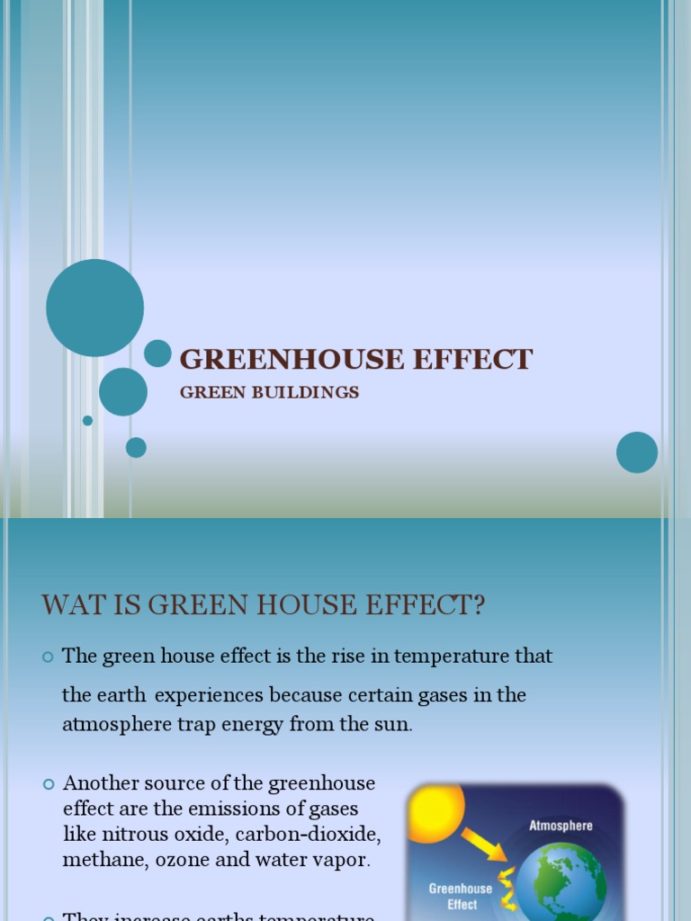 Understanding the Greenhouse Effect | PDF | Greenhouse Effect | Carbon ...