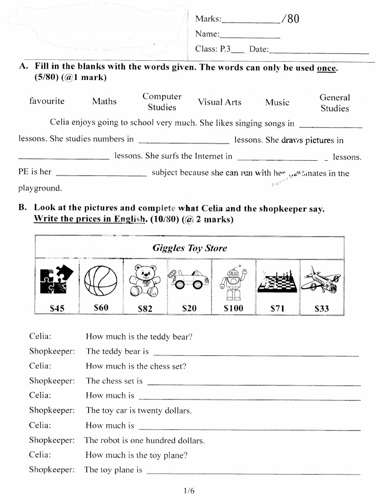 P3 English 0046 (Printed) | PDF