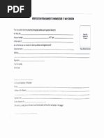 Bank Signature Verification Request Form | PDF
