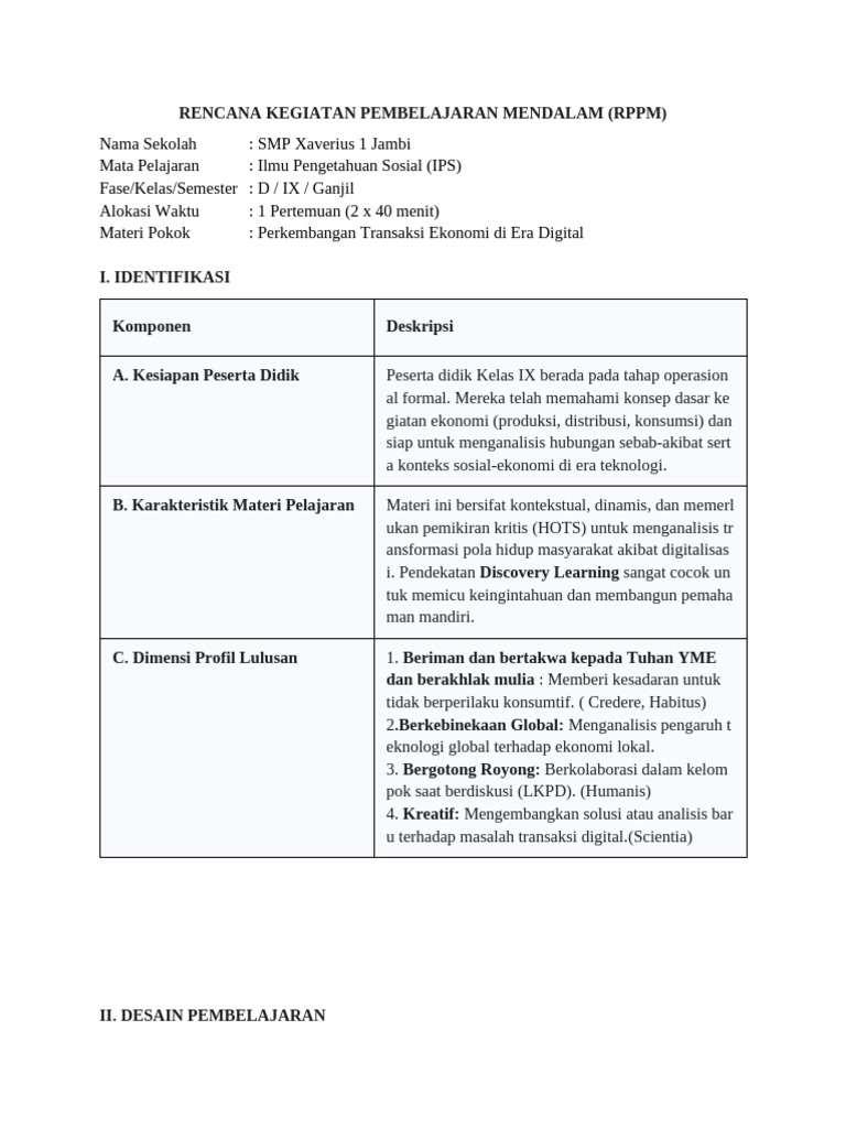 RPP Terbaru 12 Nov 2025 | PDF