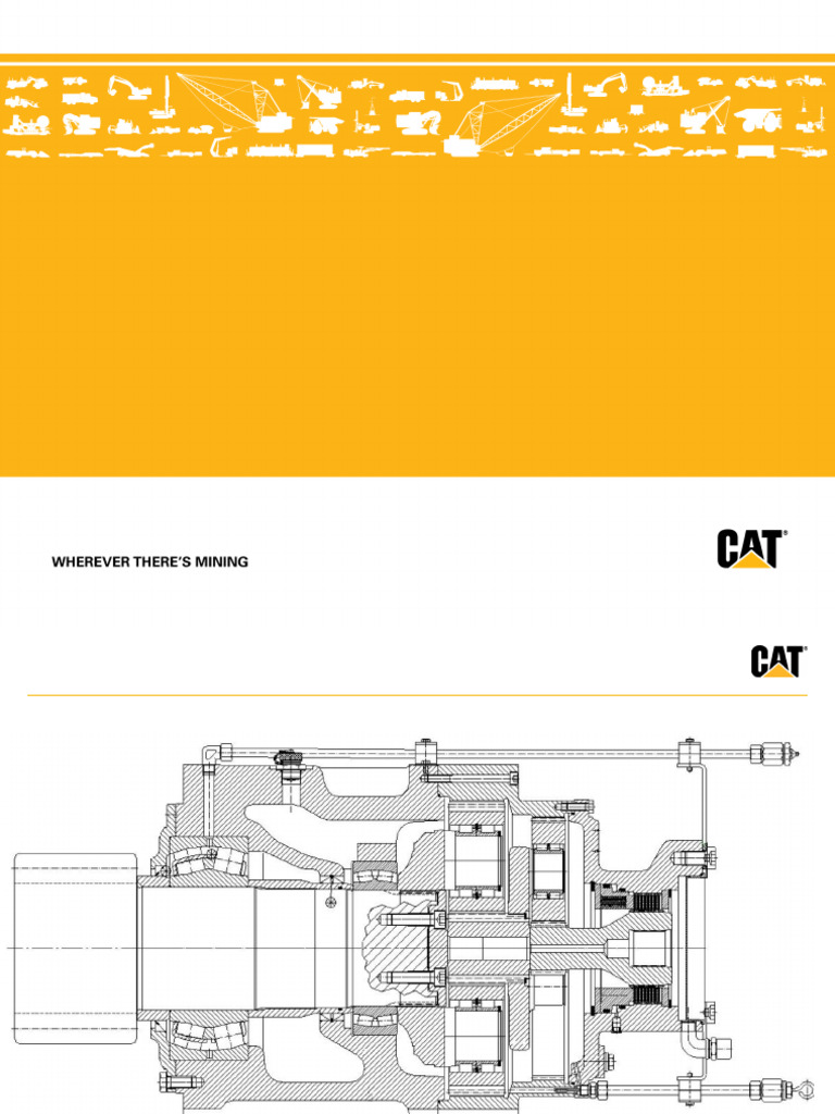 Hydraulic Excavator Swing System Guide | PDF | Valve | Mechanical ...