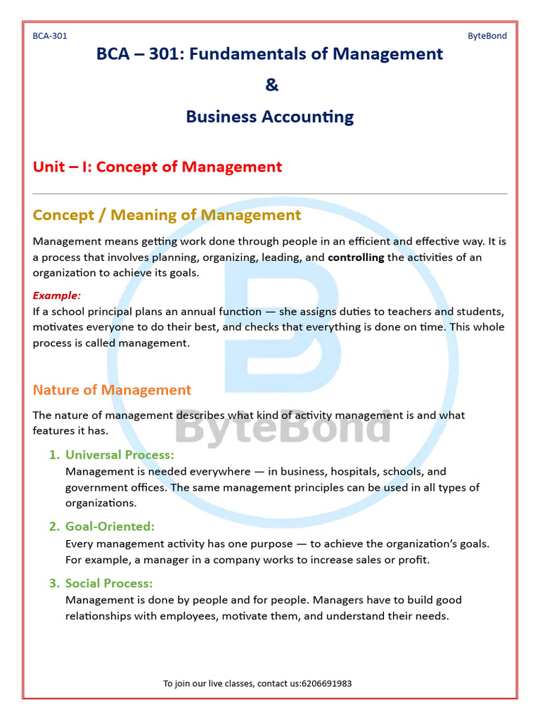 Management Fundamentals and Functions | PDF | Debits And Credits | Income