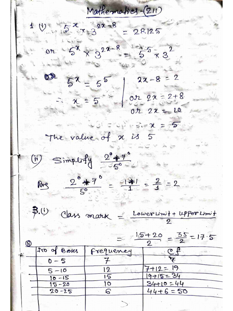 Mathematics 211 | PDF