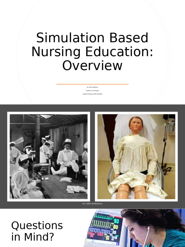 Simulation Based Education in Nursing An | PDF | Simulation | Nursing