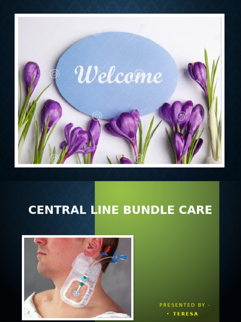 Central Line Catheter Insertion Guide | PDF | Medical Specialties ...