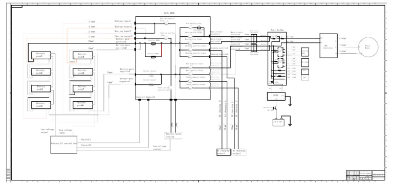 APPENDIX 6 E-Truck - High-Voltage Electrical Schematic | PDF | High ...