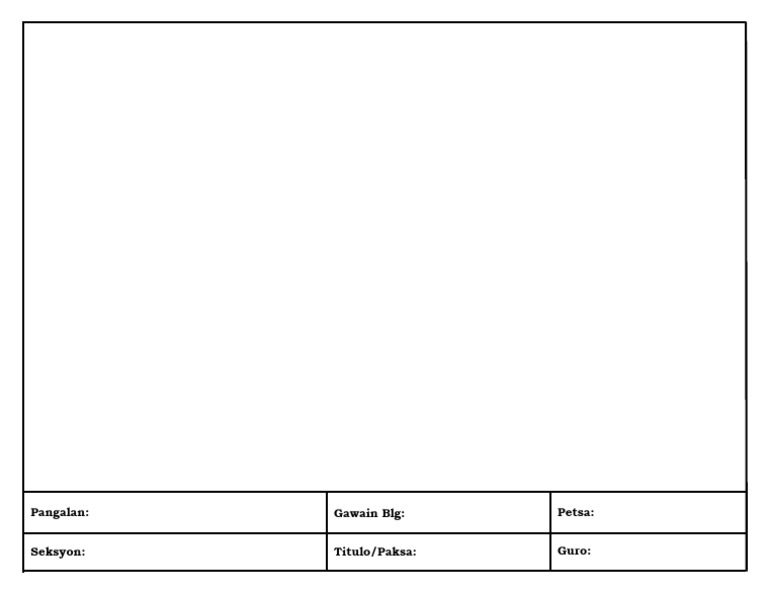 Gawain Template Boarder 1 | PDF