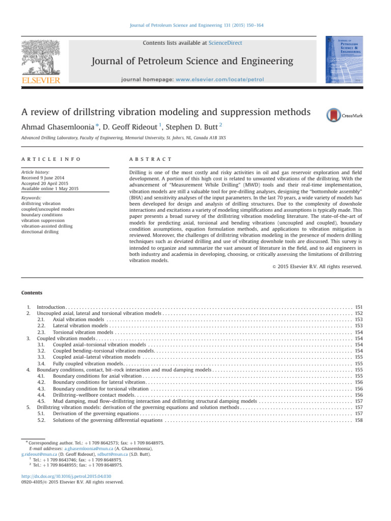 1-s2.0-S0920410515001795-main | PDF | Oscillation | Resonance