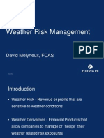 Weather Risk Management: David Molyneux, FCAS