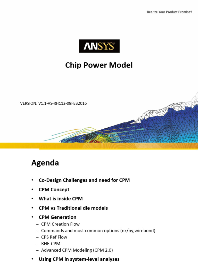 Chip Power Model Overview and Benefits | PDF | Spice | Electrical ...