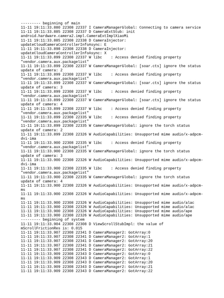 Log Cat 1762864893808 | PDF | Software Engineering | Computer Programming