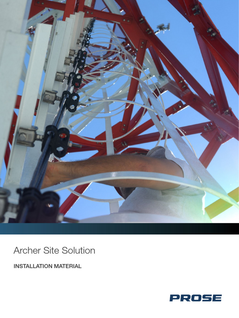 1706512350920archer Site Solution Installation Material | PDF | Screw ...