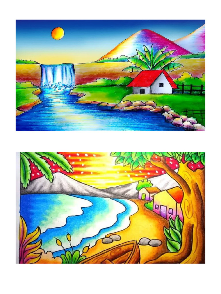 Contoh Gambar (Seni Rupa) | PDF