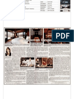 Sofitel Manila Hotel's Imperial Residence Featured On The Philippine Star