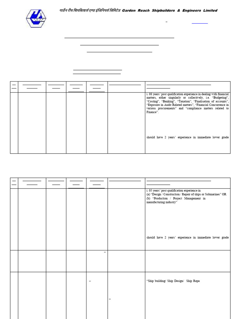 Detailed Advt SRD Officers 2023-02 | PDF | Engineering | Diploma