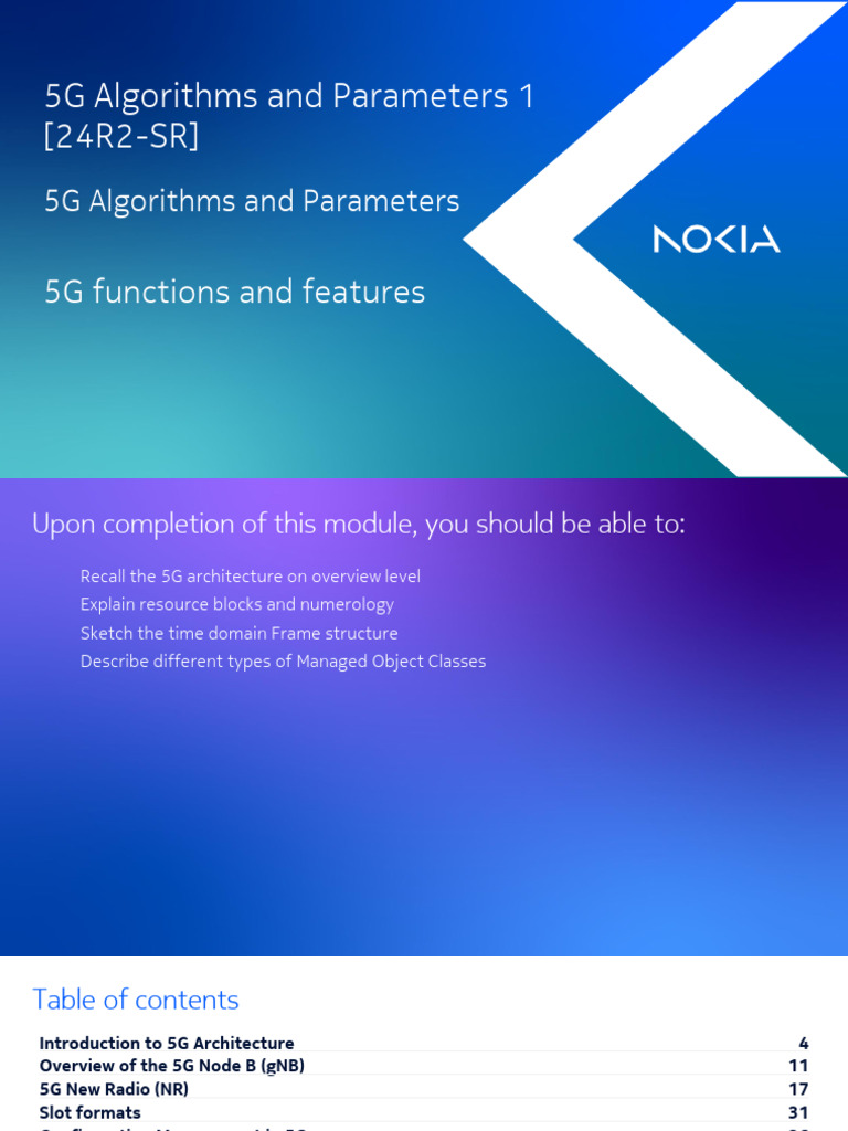5G Architecture and Functionality Overview | PDF | Orthogonal Frequency ...