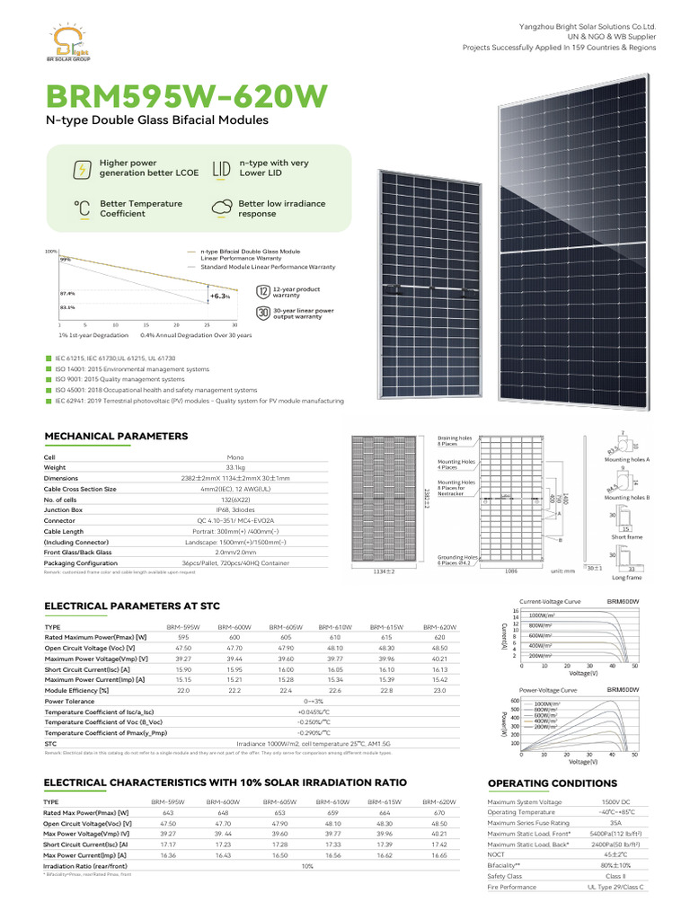 High-Efficiency Bifacial Solar Modules | PDF | Photovoltaics | Solar Panel